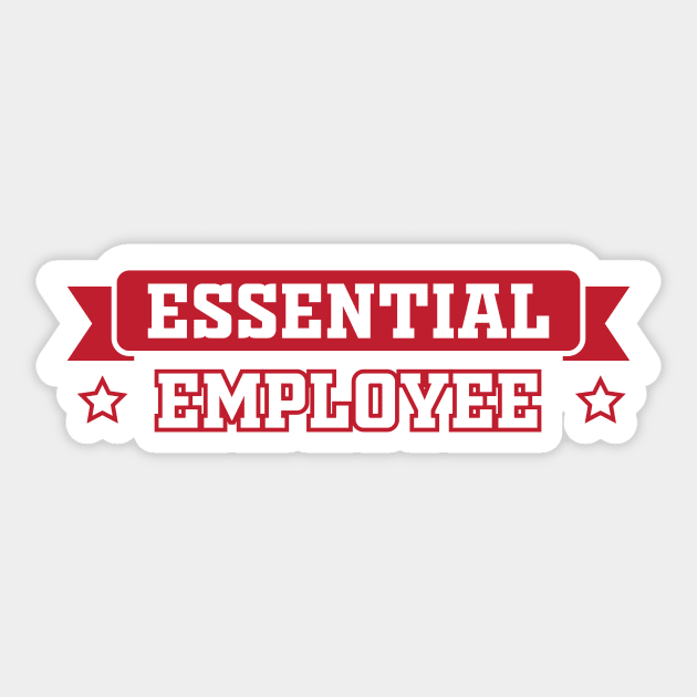 essential employee Sticker by Amrshop87